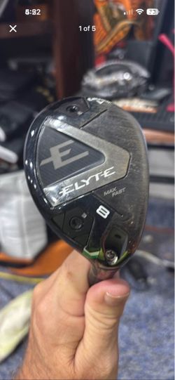 Callaway Elyte 8 hybrid golf club used 1 month 39 degrees