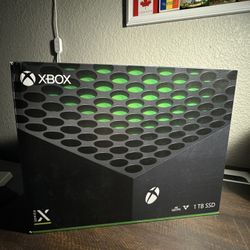 Brand New Xbox Series X Unopened 