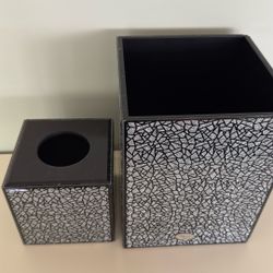 Waste paper Basket/tissue Holder