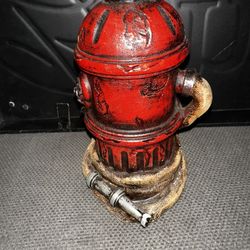 Vintage Fire Hydrant Bank