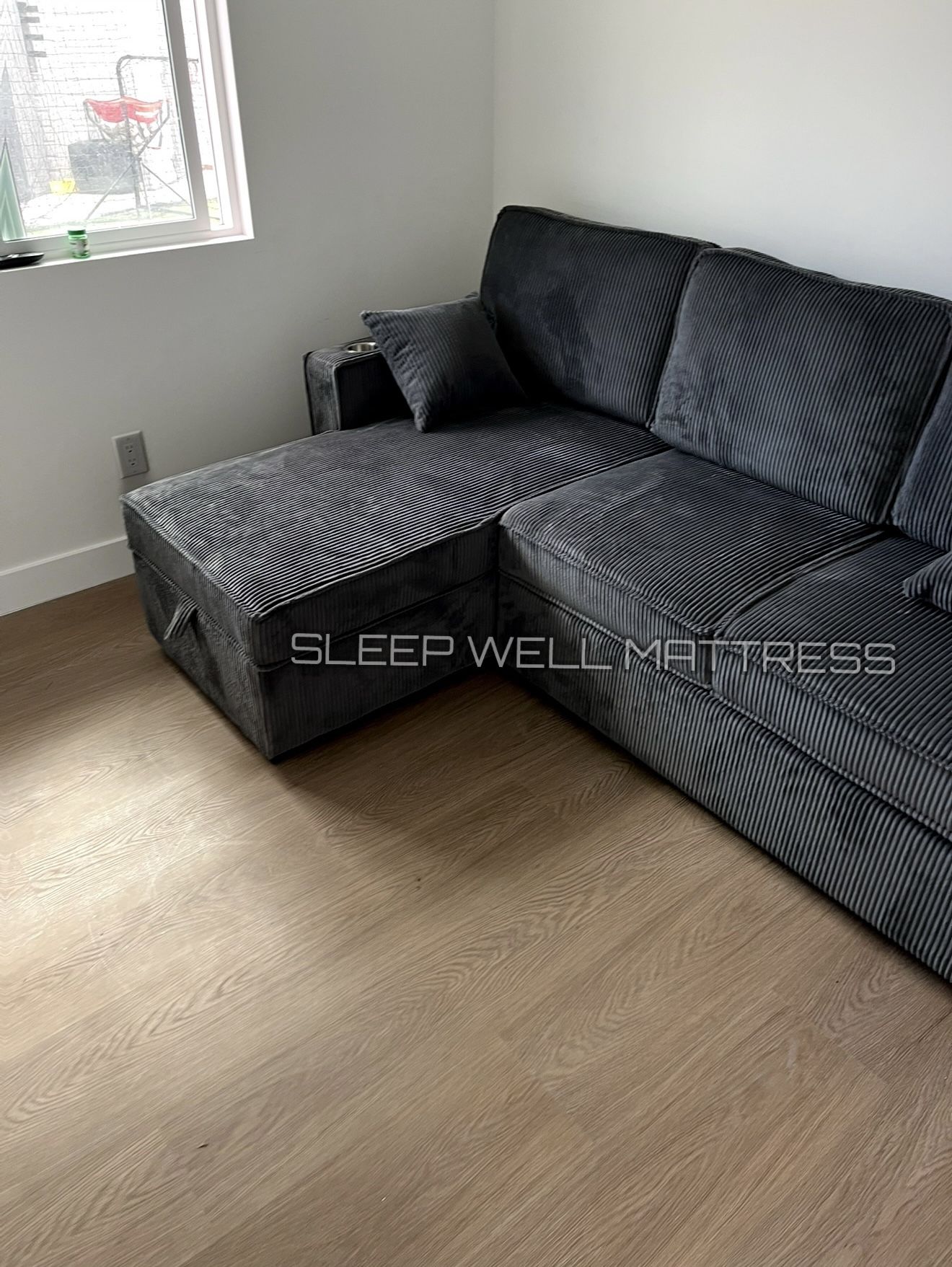 New Black Sofa 