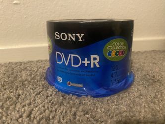 Sony 50 Pack Color Collection DVD-R