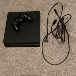 PS4 Slim, 500GB, Black, Slightly Used, Great Condition