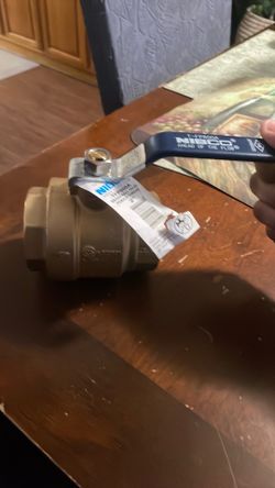 NIBCO TFP600A BRASS BALL VALVE