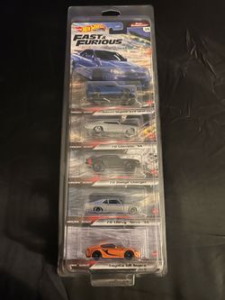 Hot Wheels Fast & Furious Fast Superstars Set