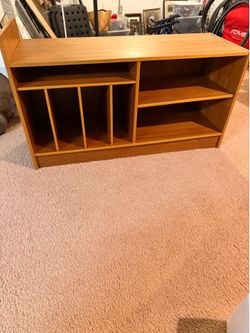 Teak entertainment unit