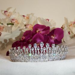 Swarovski Crystal Bridal Crown