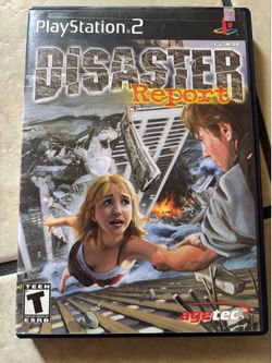 Disaster report ps2 game