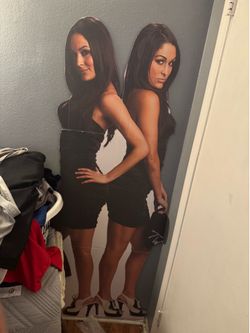 WWE Bella Twins life size cardboard cutout