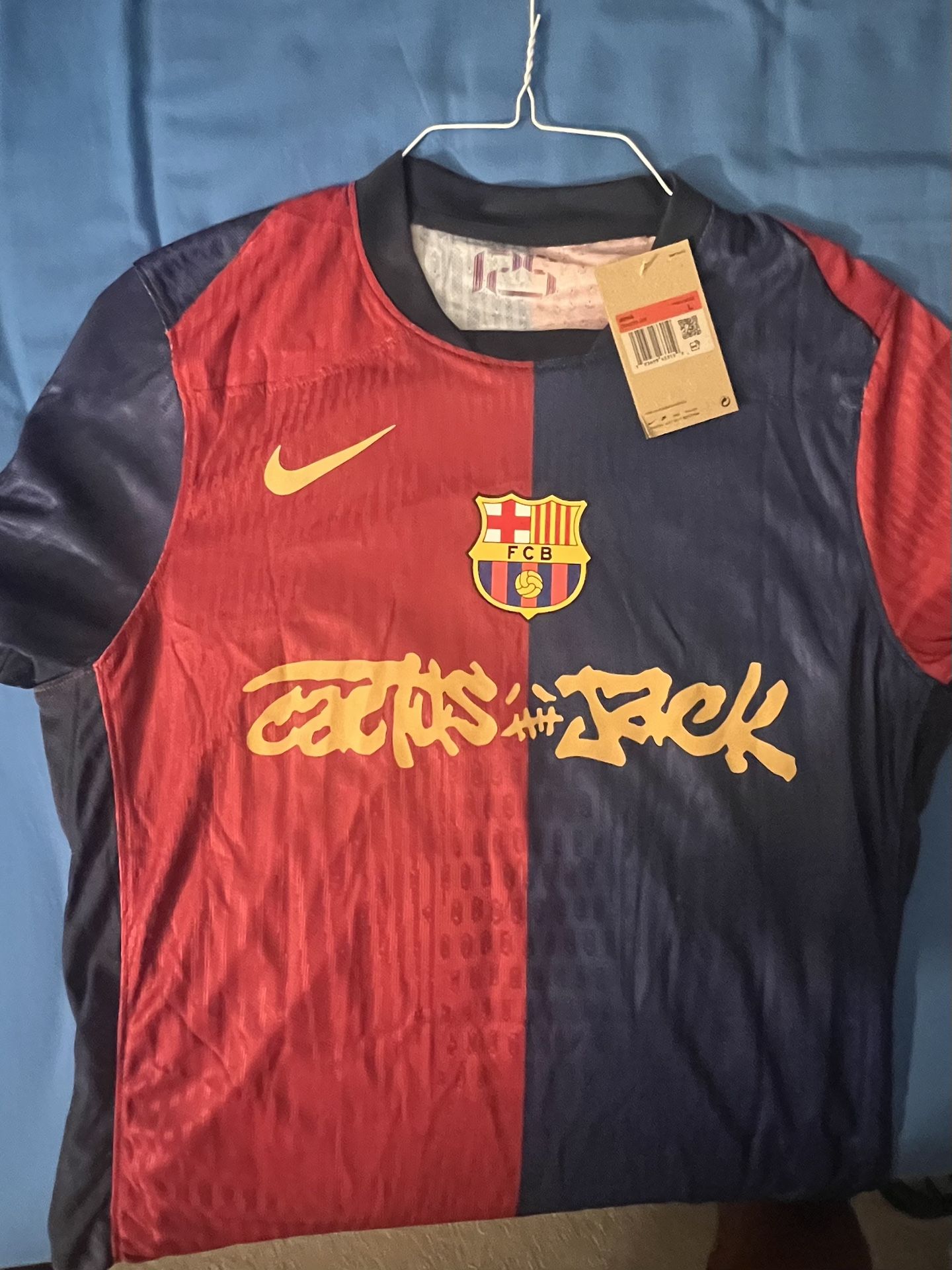 Barcelona Pedri x Travis Scott Jersey