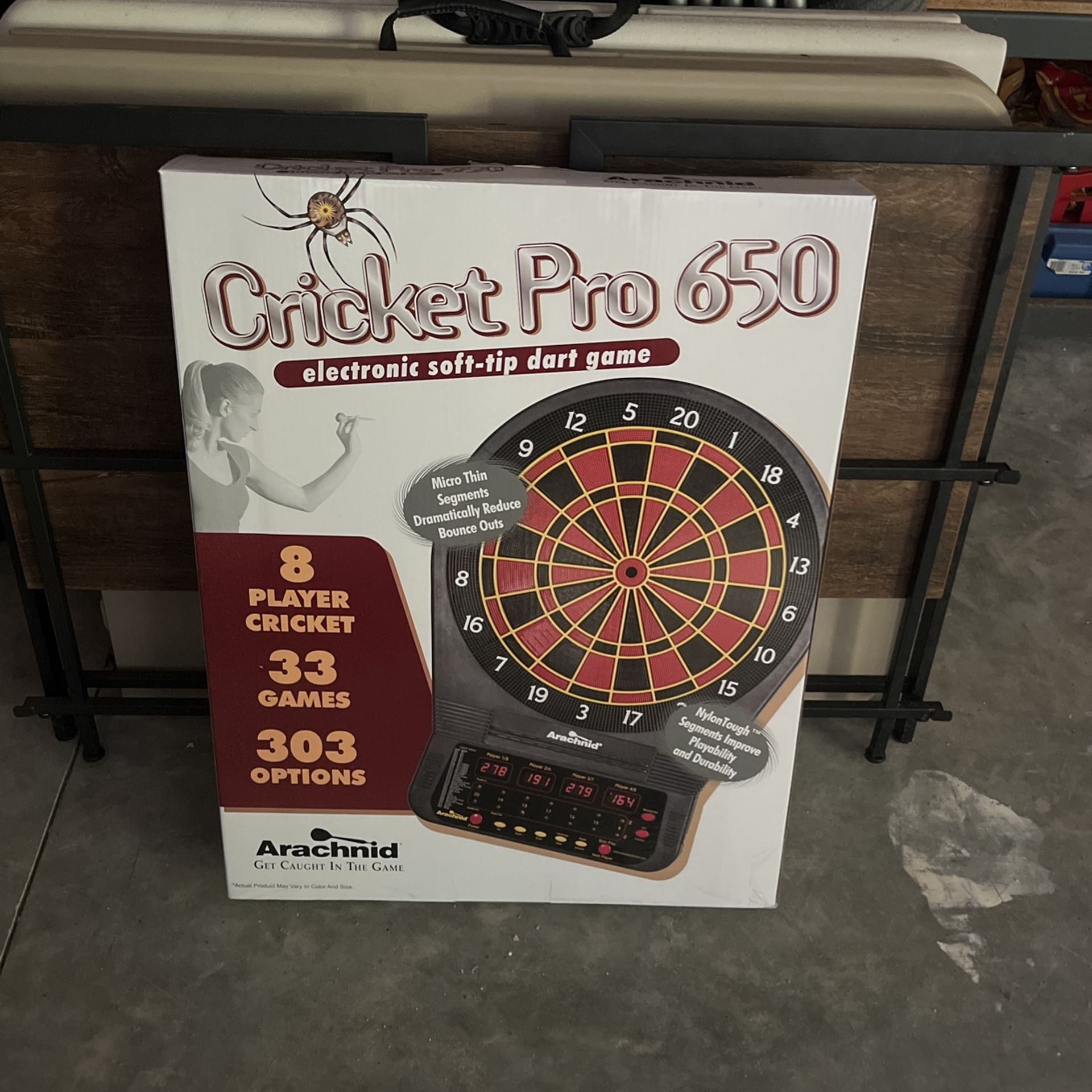 Dartboard-Cricket Pro 650