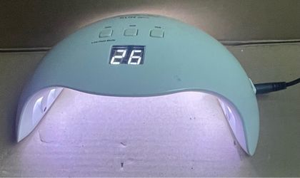 L.K.C SUN X9 Plus 48W UV/LED Nail Dryer Lamp White LCD Timer Low Heat Working
