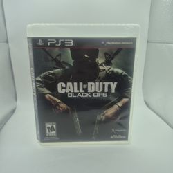 Call of Duty Black Ops PS3 (Case Only)