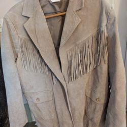 Romans Suede Fringe Jacket