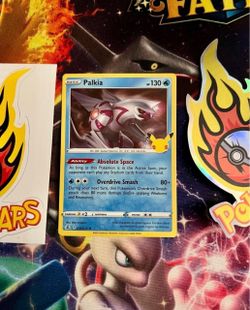 Pokémon Palkia Holo Card Celebrations