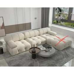 3 pieces (2 arm chairs, 1 armless chair No ottoman) Sodrens Modular Sectional Sofa
