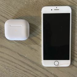 iPhone 8 + Headphones 