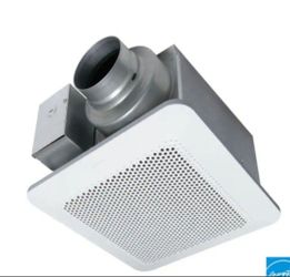 Panasonic Whisper Choice DC Pick-A-Flow 80/110 CFM Ceiling Bathroom Exhaust Fan with Flex-Z Fast Bracket