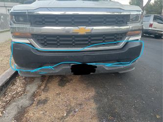 2018 Sliver Front Bumper