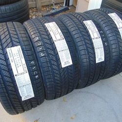 4 New 275 40 20 Bridgestone Alenza A/S Ultra Tires 106W XL 60,000 Mile Tire Date 2023 & 2024