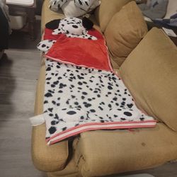Plush Dalmatian Slumber Sleeping Bag 