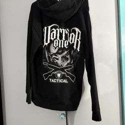 Black Warrior One Independent Trading Company XL Zip-Up Hoodie With Pockets 