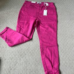 Judy Blue Neon Pink Slim Fit jeans