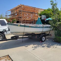 1997 duffy 16 with trailer 