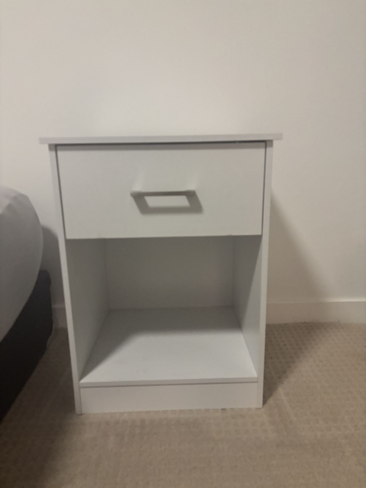 White nightstands