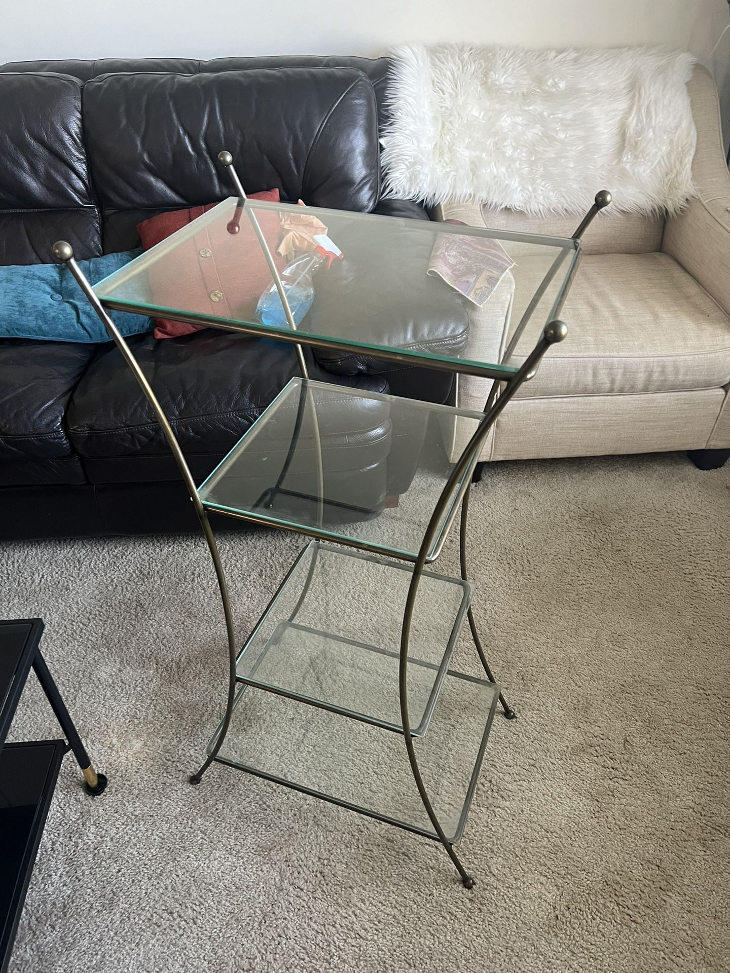 Glass Table Set 