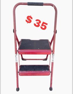 🔥 Werner 2-Step Folding Ladder Heavy Duty Step Stool 40"-18"🔥