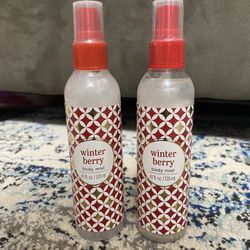 BRAND NEW WINTER BERRY BODY MIST $1 EACH 