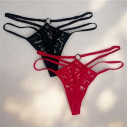 NEW/NUEVO Large thong lingerie/ Talla Grande lencería de tanga