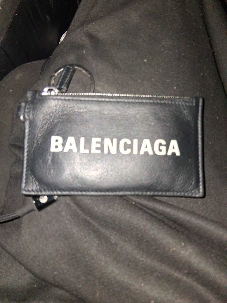 Balenciaga Coin Wallet With Ring