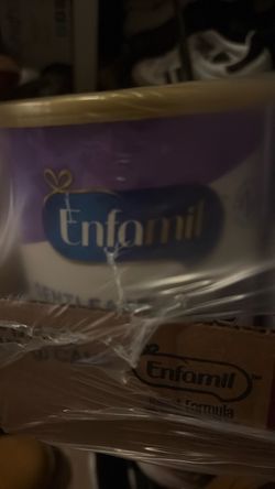 Enfamil Baby Formula Cans