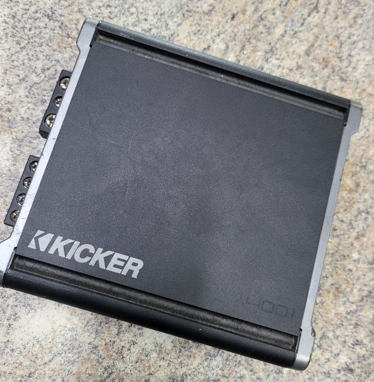 KICKER - CX 400W Class D Digital Mono Amplifier with Variable Low-Pass Crossover