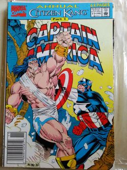 1992 November Captain America comic