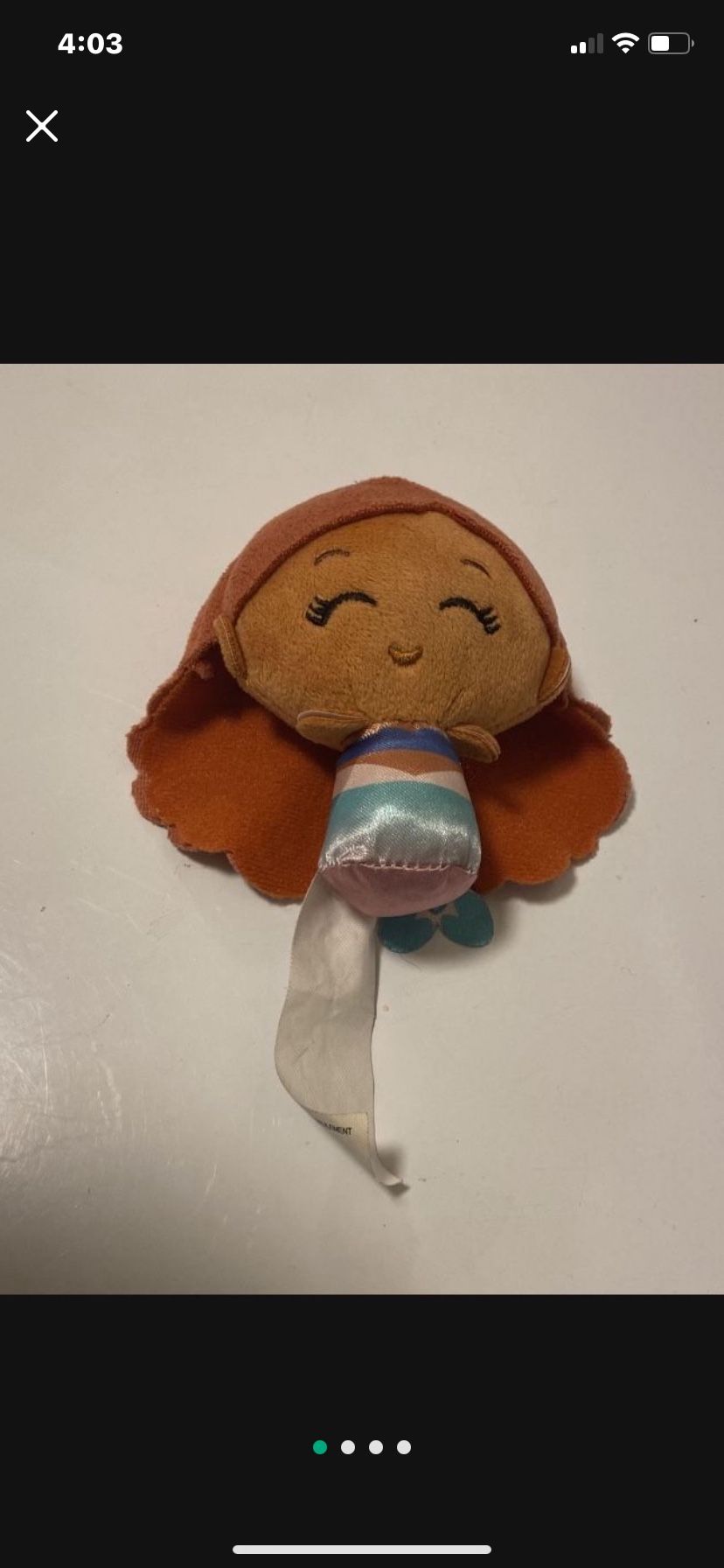 Disney Teacup Princess Surprise Mini Plush Little Mermaid