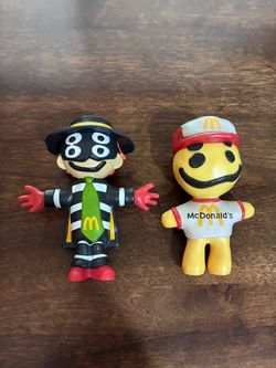 McDonald's Character Toy Figures Set of 2