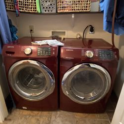 Selling Samsung Dryer.  It Is In Great Condition.   Works Perfectly.   Washer Can Be Taken For Free.  