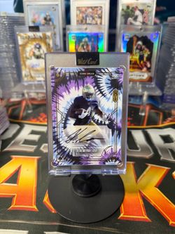 Jeremiyah Love Auto True 1/1 Tie-Dye