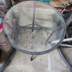 FREE Glass top End Table Or Side Table