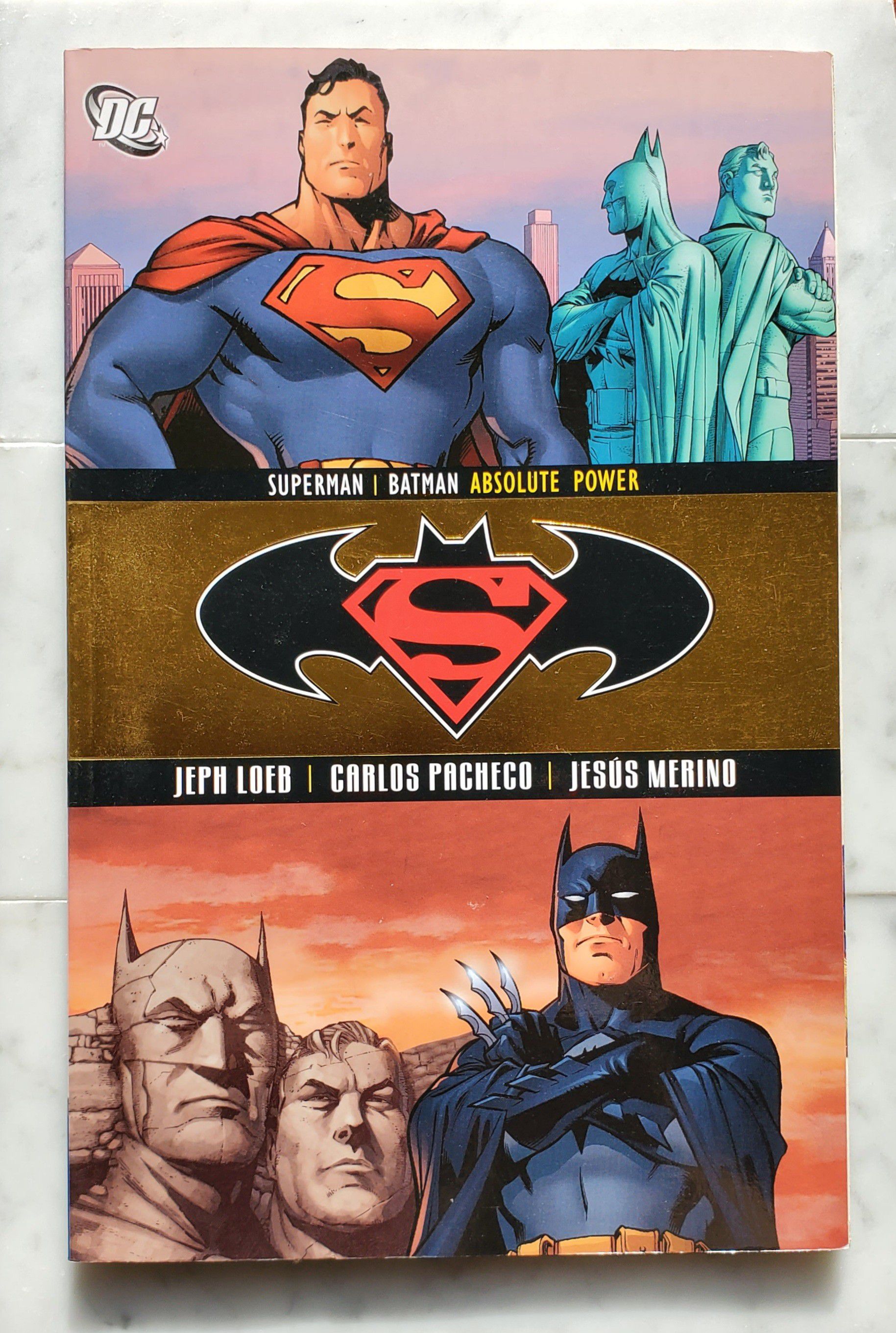 Superman Batman - Absolute Power Graphic Novel Comic Book