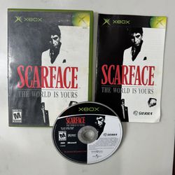 Scarface The World is Yours Scratch-Less Disc Xbox GAME