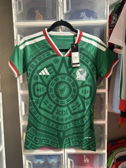 México World Cup Mundial Home Verde Green Jersey Mujer  Women