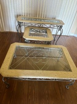 End table plus sofa table