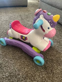 V-tech Unicorn ride on