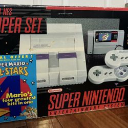 Super Nintendo Console Bundle