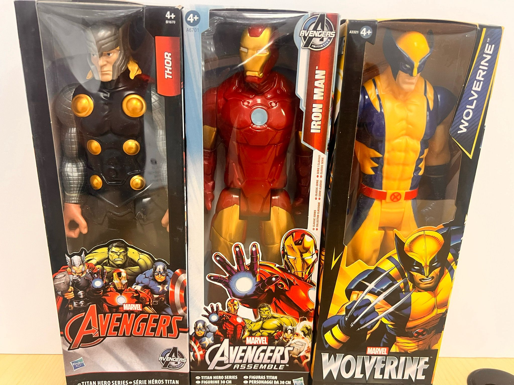 Brand new Ironman Wolverine & Thor Bundle