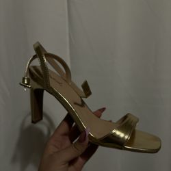 Gold heels 